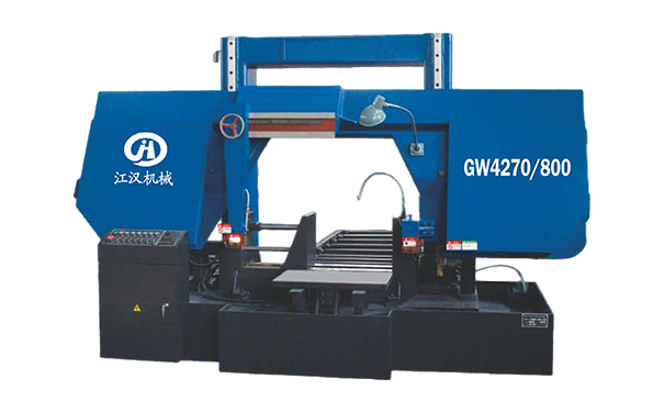 通川GW4270/800双柱龙门卧式带锯床